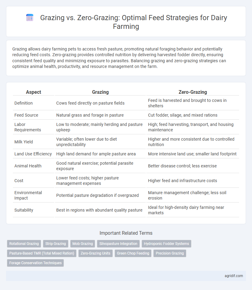 Grazing vs. Zero-Grazing: Optimal Feed Strategies for Dairy Farming