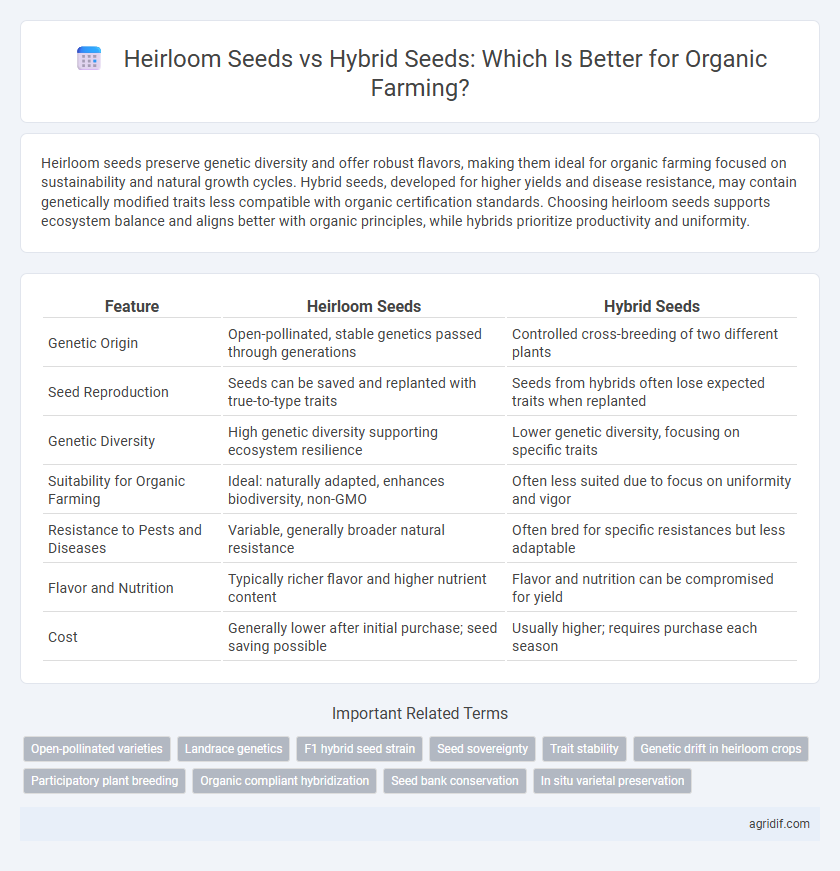 Heirloom Seeds vs Hybrid Seeds: Which Is Better for Organic Farming?