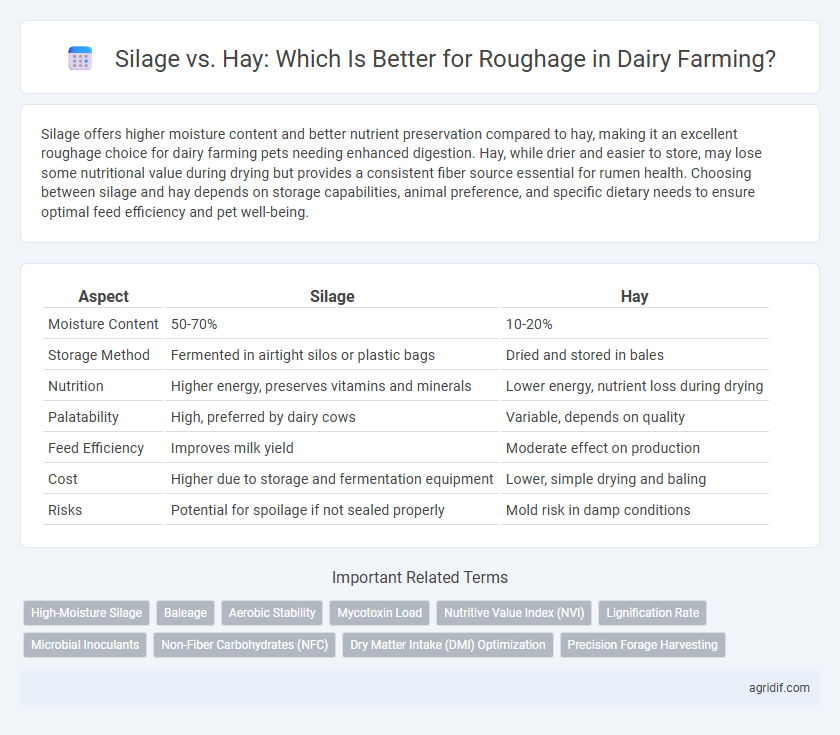 Silage vs. Hay: Which Is Better for Roughage in Dairy Farming?