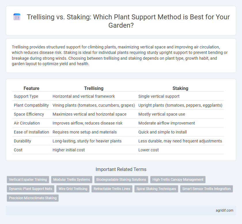 Trellising vs. Staking: Which Plant Support Method is Best for Your Garden?