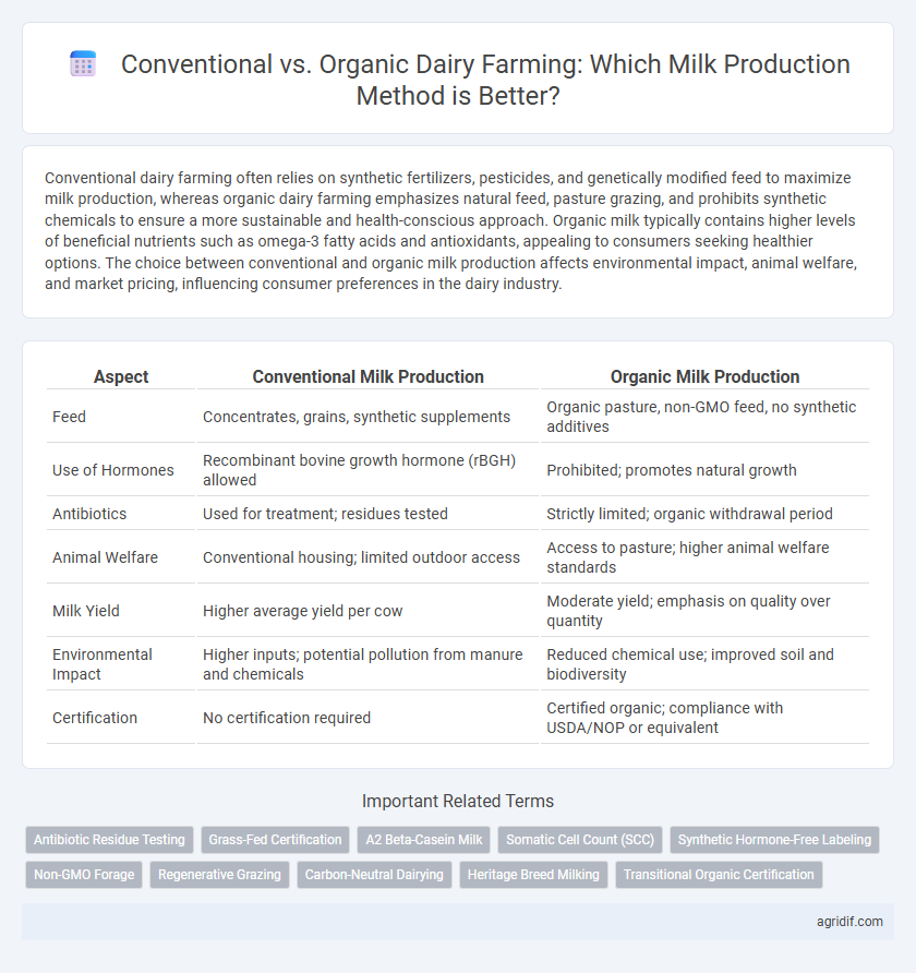 Conventional vs. Organic Dairy Farming: Which Milk Production Method is Better?