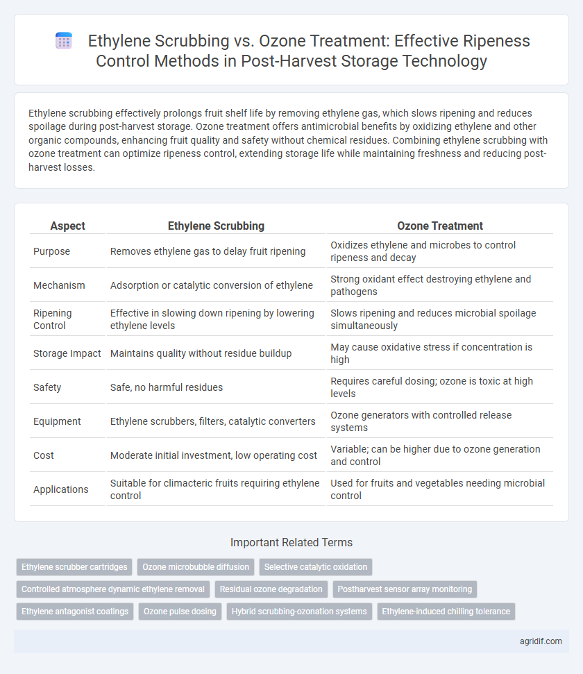 Ethylene Scrubbing vs. Ozone Treatment: Effective Ripeness Control Methods in Post-Harvest Storage Technology