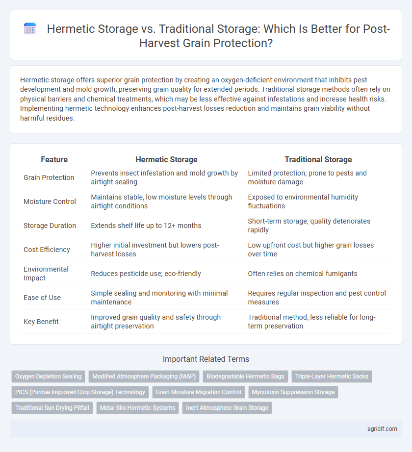 Hermetic Storage vs. Traditional Storage: Which Is Better for Post-Harvest Grain Protection?