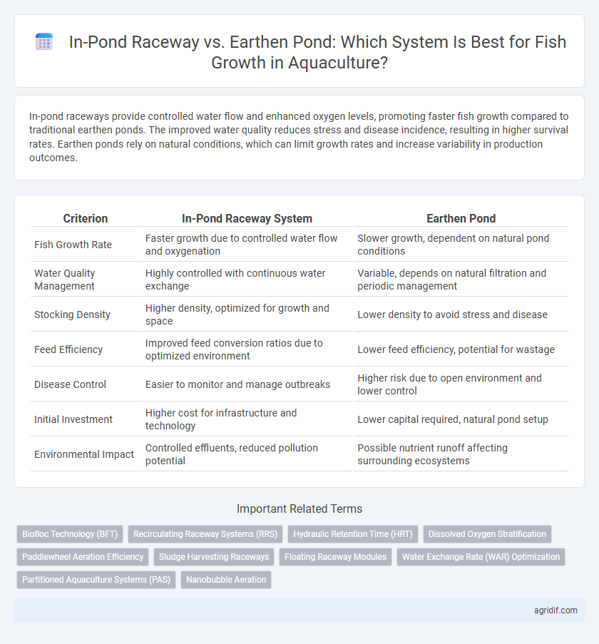 In-Pond Raceway vs. Earthen Pond: Which System Is Best for Fish Growth in Aquaculture?