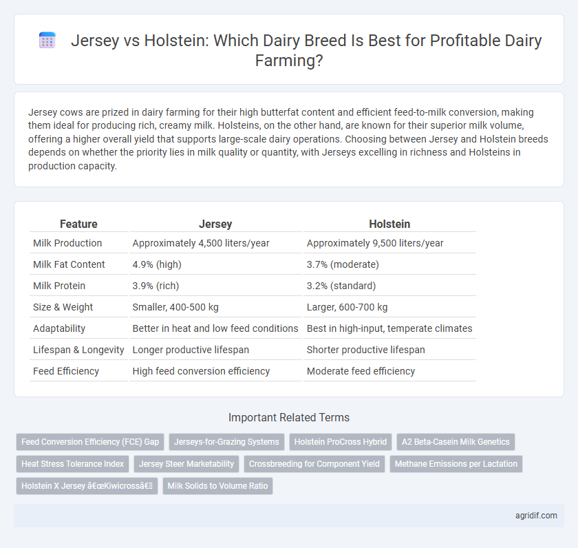 Jersey vs Holstein: Which Dairy Breed Is Best for Profitable Dairy Farming?