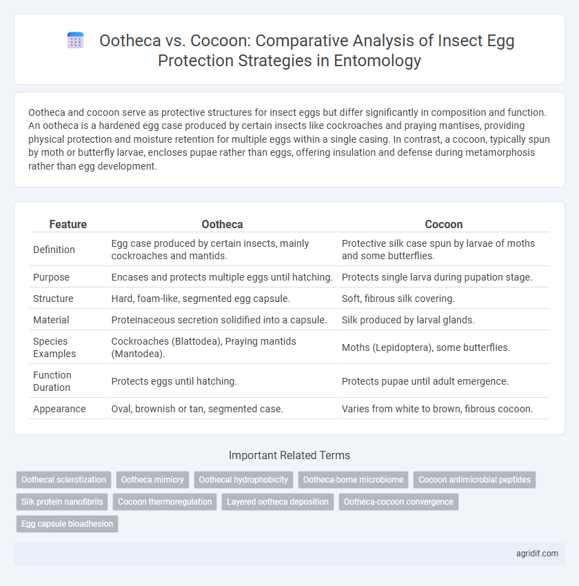 Ootheca vs. Cocoon: Comparative Analysis of Insect Egg Protection Strategies in Entomology