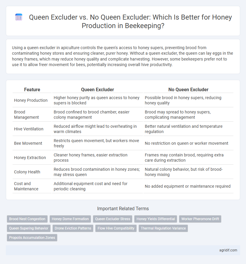 Queen Excluder vs. No Queen Excluder: Which Is Better for Honey Production in Beekeeping?