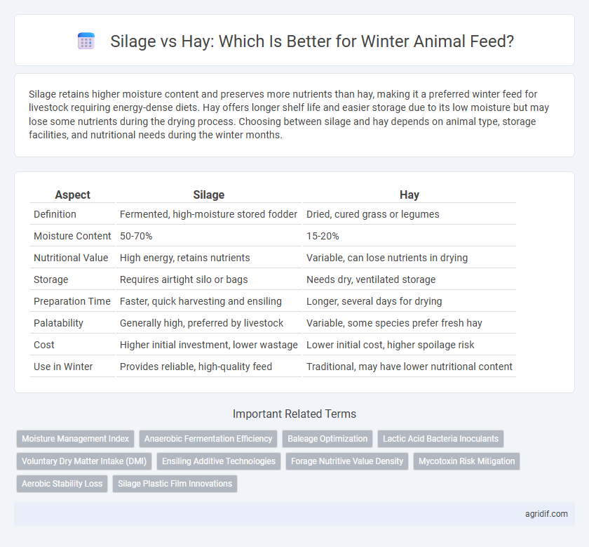 Silage vs Hay: Which Is Better for Winter Animal Feed?