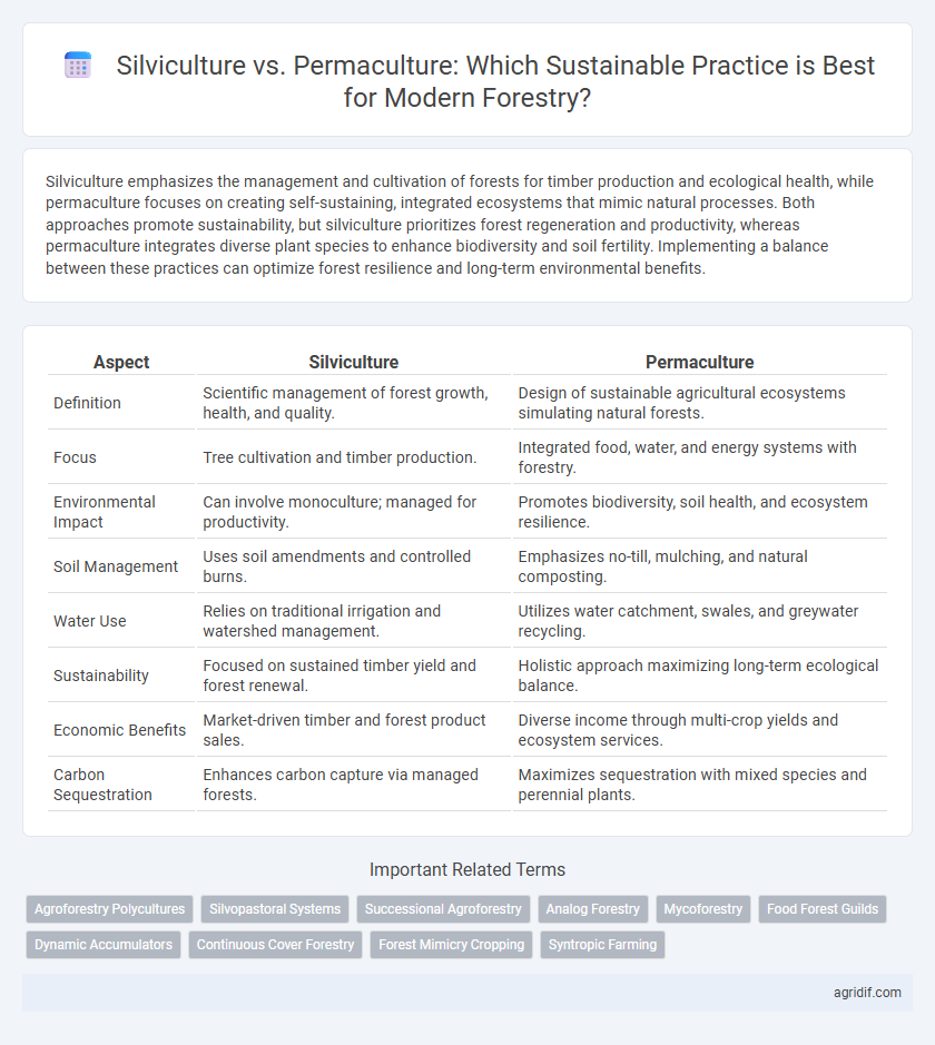 Silviculture vs. Permaculture: Which Sustainable Practice is Best for Modern Forestry?