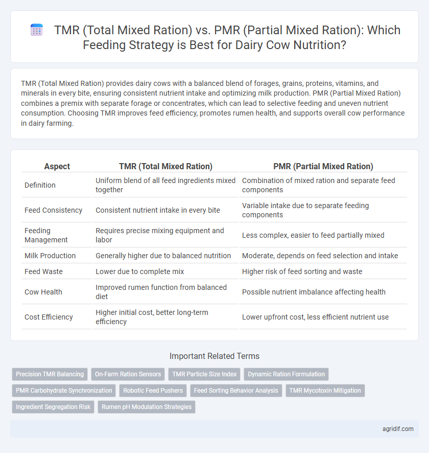 TMR (Total Mixed Ration) vs. PMR (Partial Mixed Ration): Which Feeding Strategy is Best for Dairy Cow Nutrition?