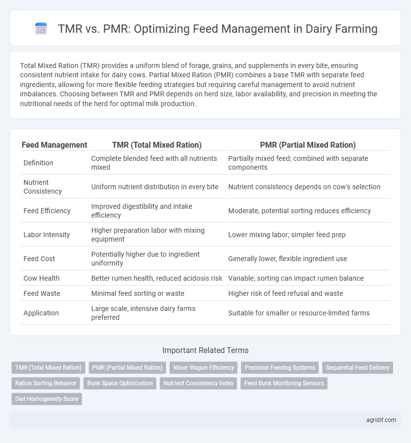 TMR vs. PMR: Optimizing Feed Management in Dairy Farming