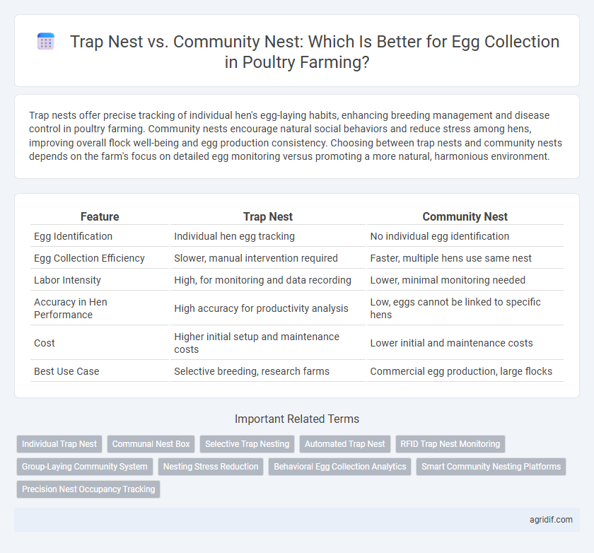 Trap Nest vs. Community Nest: Which Is Better for Egg Collection in Poultry Farming?