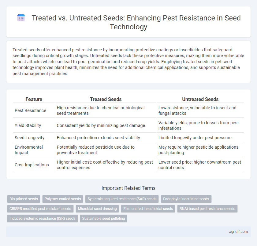 Treated vs. Untreated Seeds: Enhancing Pest Resistance in Seed Technology
