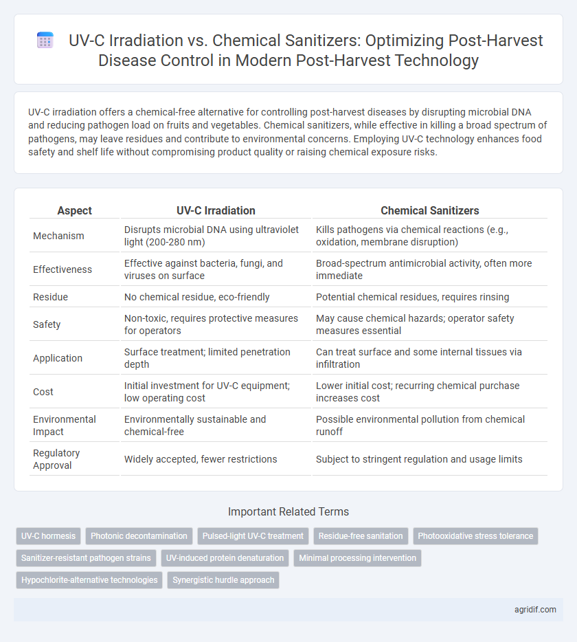 UV-C Irradiation vs. Chemical Sanitizers: Optimizing Post-Harvest Disease Control in Modern Post-Harvest Technology