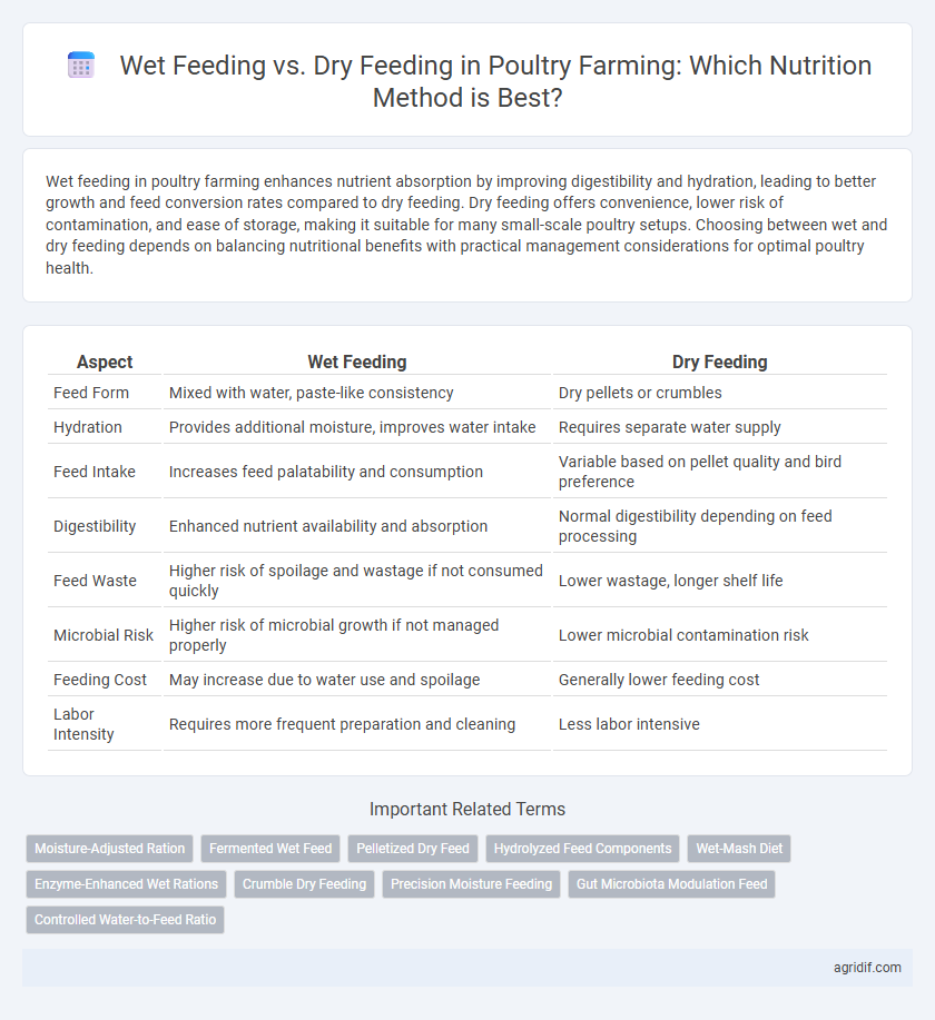 Wet Feeding vs. Dry Feeding in Poultry Farming: Which Nutrition Method is Best?