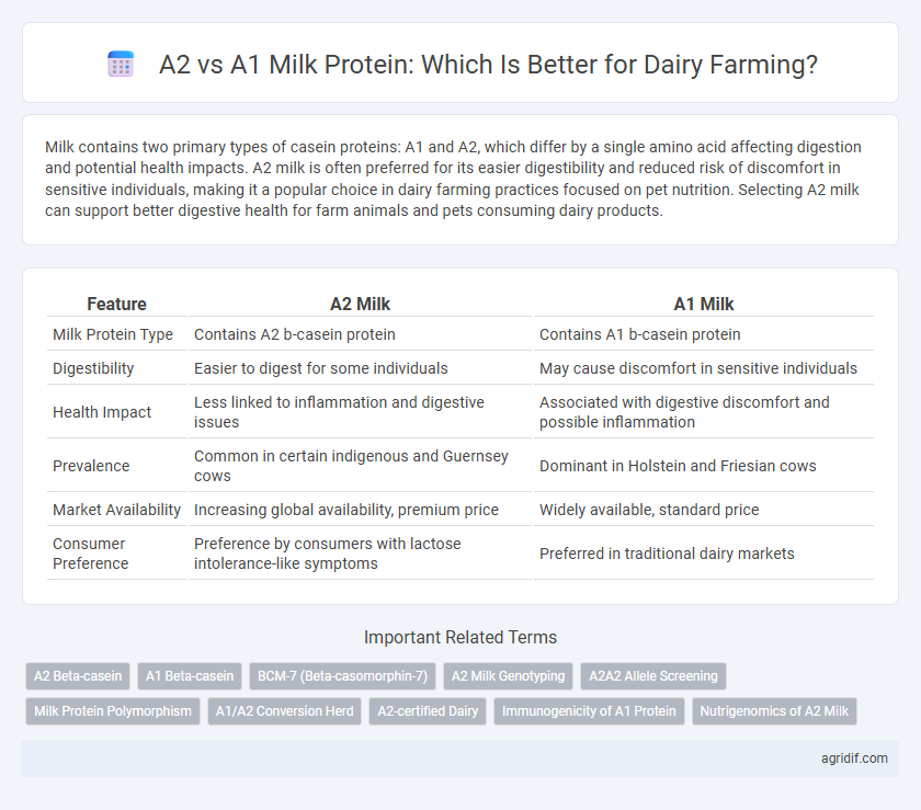 A2 vs A1 Milk Protein: Which Is Better for Dairy Farming?