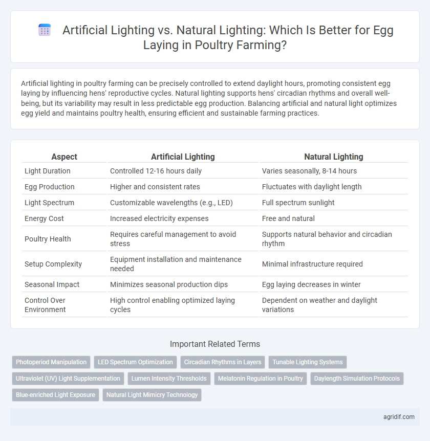 Artificial Lighting vs. Natural Lighting: Which Is Better for Egg Laying in Poultry Farming?