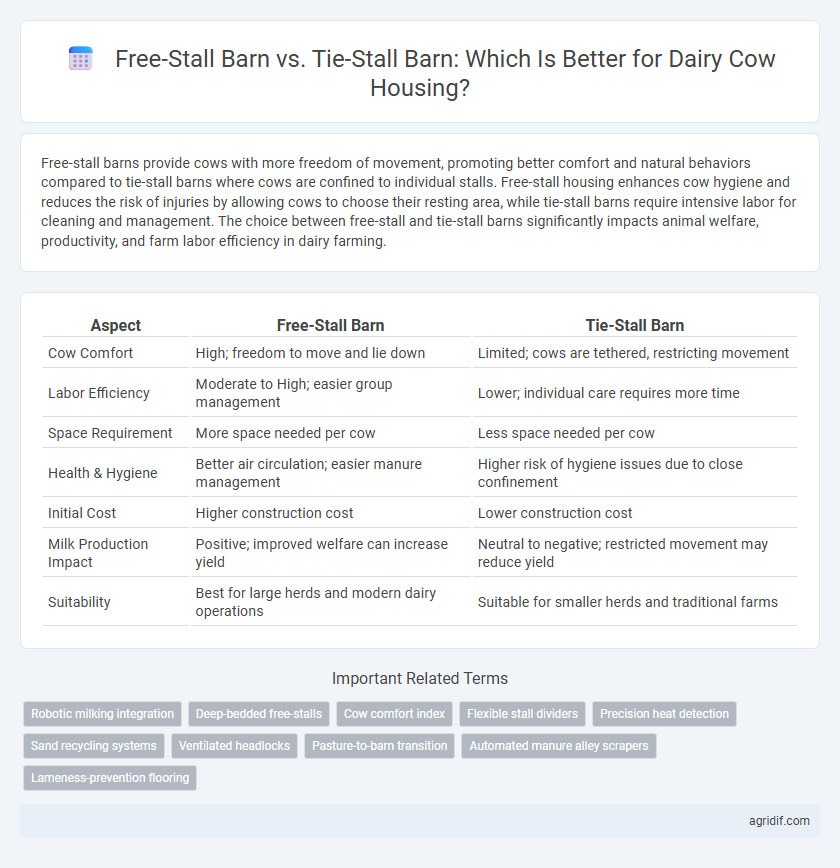 Free-Stall Barn vs. Tie-Stall Barn: Which Is Better for Dairy Cow Housing?
