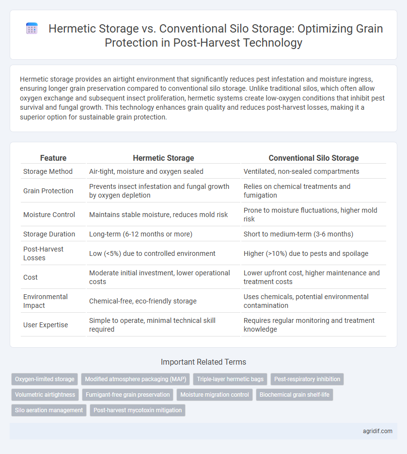 Hermetic Storage vs. Conventional Silo Storage: Optimizing Grain Protection in Post-Harvest Technology