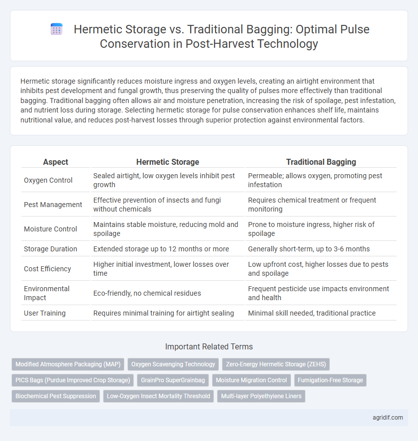Hermetic Storage vs. Traditional Bagging: Optimal Pulse Conservation in Post-Harvest Technology