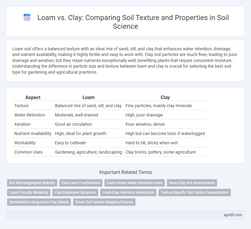 Loam vs. Clay: Comparing Soil Texture and Properties in Soil Science