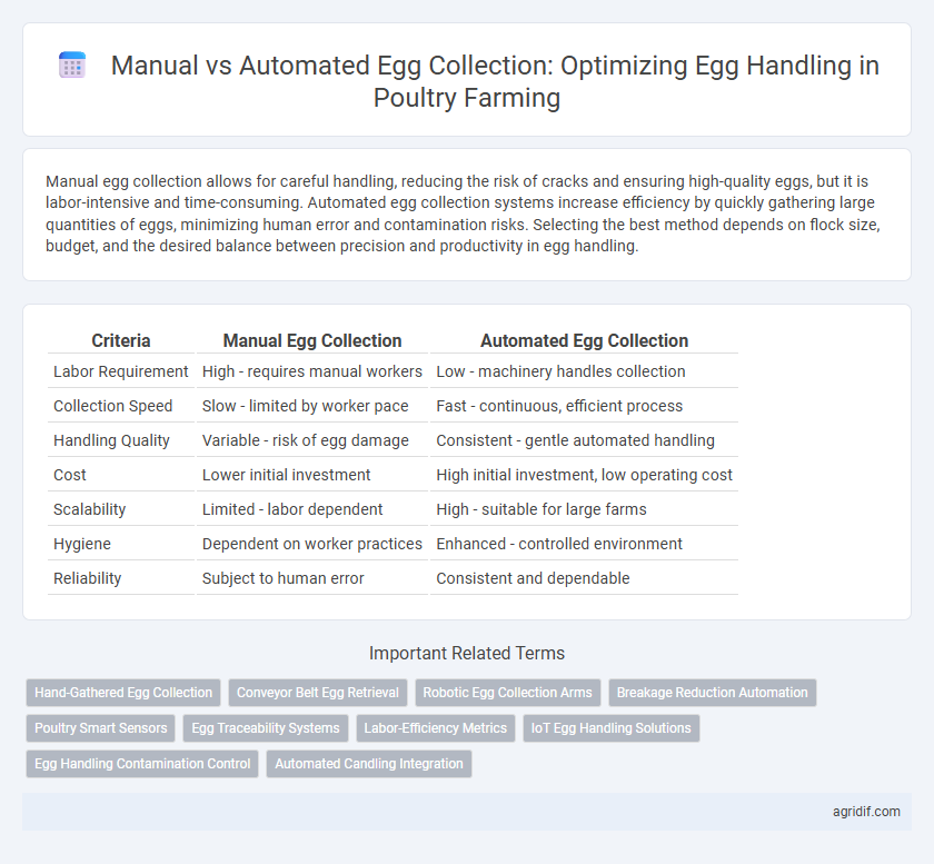 Manual vs Automated Egg Collection: Optimizing Egg Handling in Poultry Farming