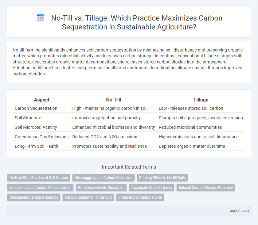 No-Till vs. Tillage: Which Practice Maximizes Carbon Sequestration in Sustainable Agriculture?
