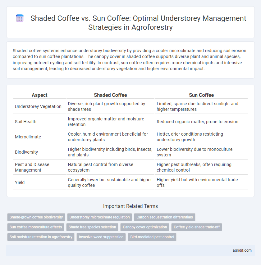Shaded Coffee vs. Sun Coffee: Optimal Understorey Management Strategies in Agroforestry