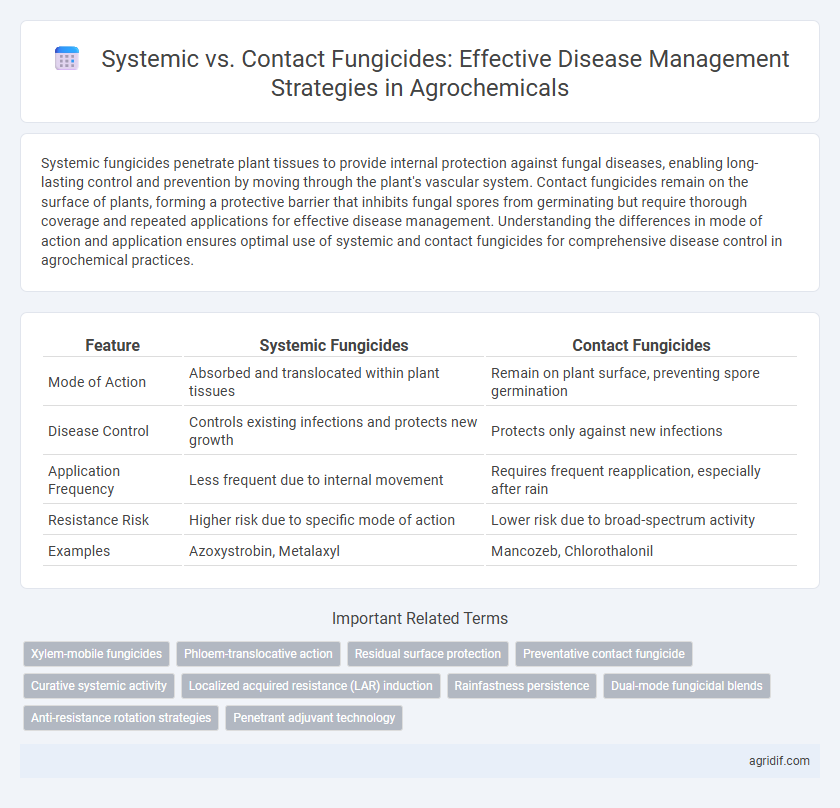 Systemic vs. Contact Fungicides: Effective Disease Management Strategies in Agrochemicals