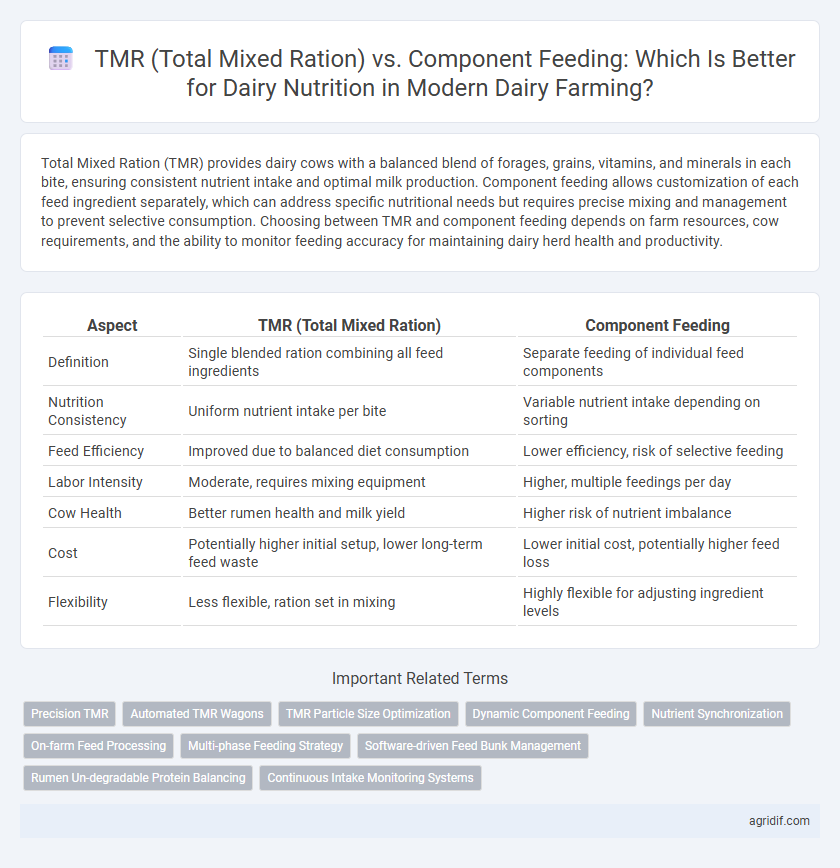 TMR (Total Mixed Ration) vs. Component Feeding: Which Is Better for Dairy Nutrition in Modern Dairy Farming?