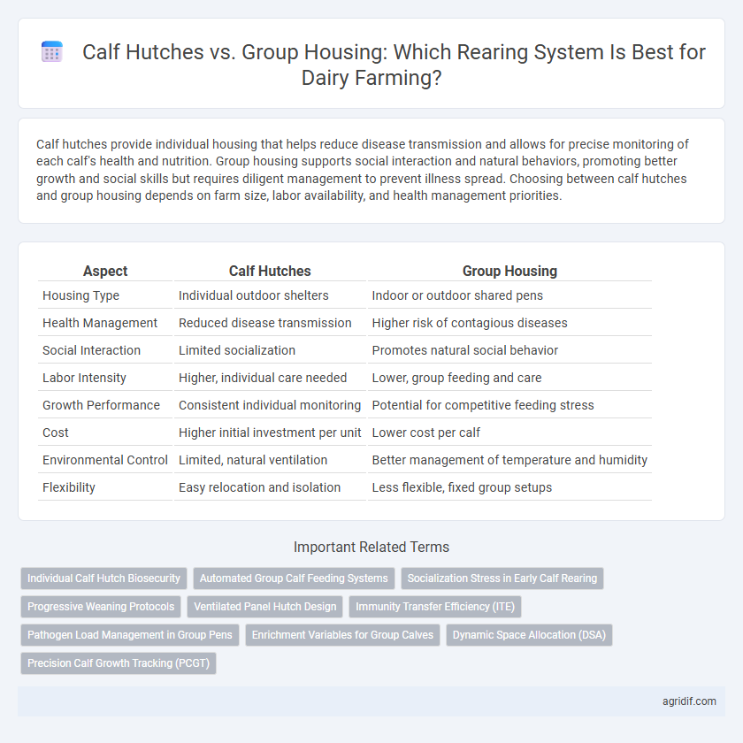 Calf Hutches vs. Group Housing: Which Rearing System Is Best for Dairy Farming?