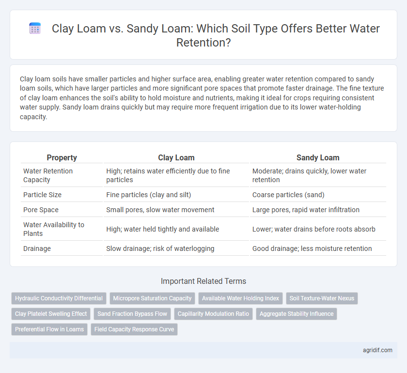 Clay Loam vs. Sandy Loam: Which Soil Type Offers Better Water Retention?