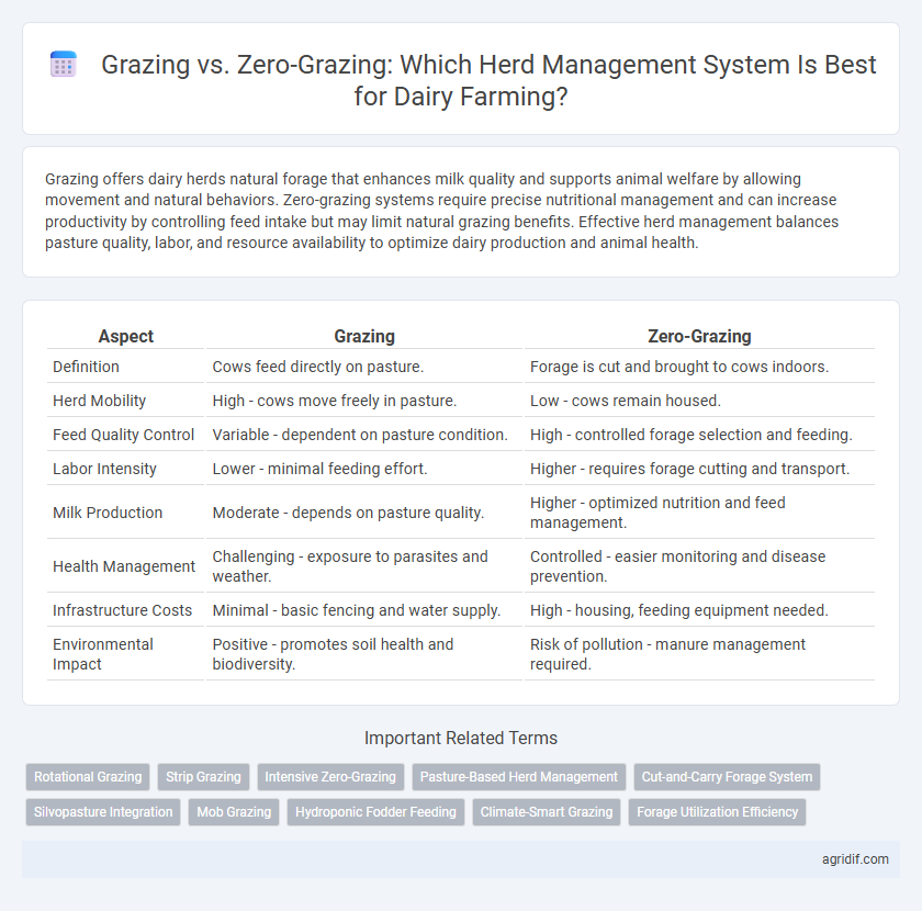 Grazing vs. Zero-Grazing: Which Herd Management System Is Best for Dairy Farming?