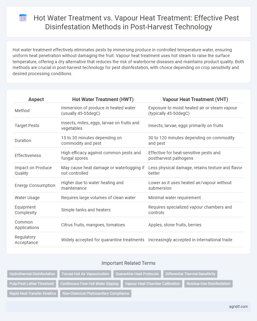 Hot Water Treatment vs. Vapour Heat Treatment: Effective Pest Disinfestation Methods in Post-Harvest Technology