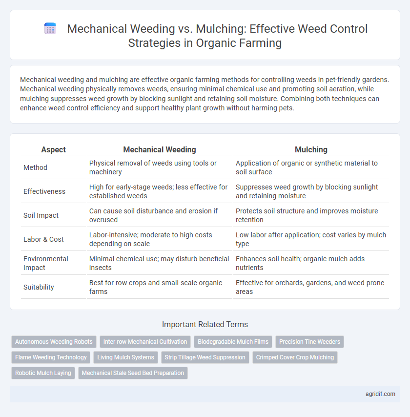 Mechanical Weeding vs. Mulching: Effective Weed Control Strategies in Organic Farming