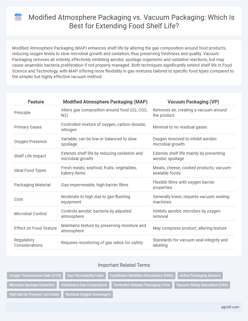 Modified Atmosphere Packaging vs. Vacuum Packaging: Which Is Best for Extending Food Shelf Life?