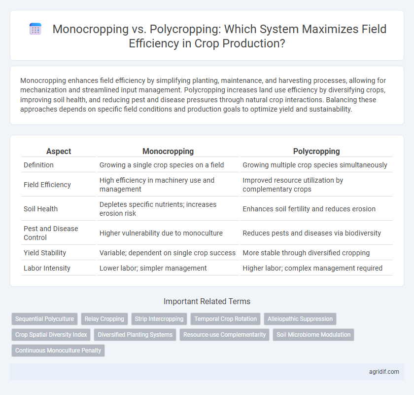Monocropping vs. Polycropping: Which System Maximizes Field Efficiency in Crop Production?