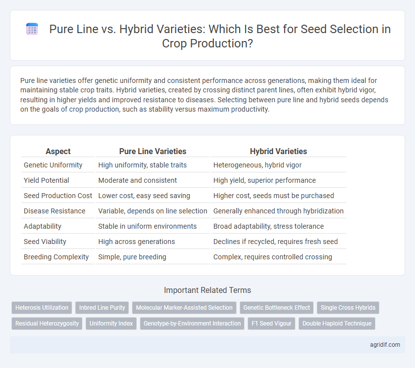 Pure Line vs. Hybrid Varieties: Which Is Best for Seed Selection in Crop Production?