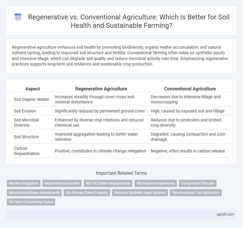 Regenerative vs. Conventional Agriculture: Which Is Better for Soil Health and Sustainable Farming?