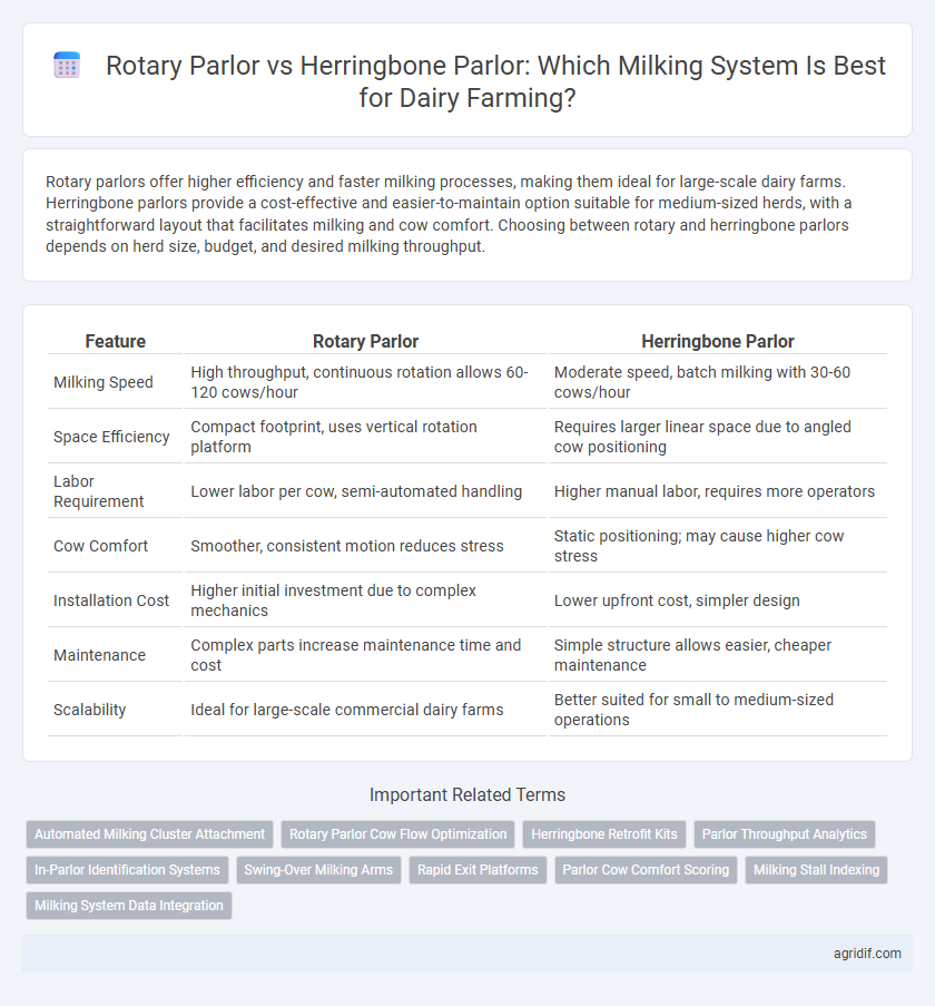 Rotary Parlor vs Herringbone Parlor: Which Milking System Is Best for Dairy Farming?