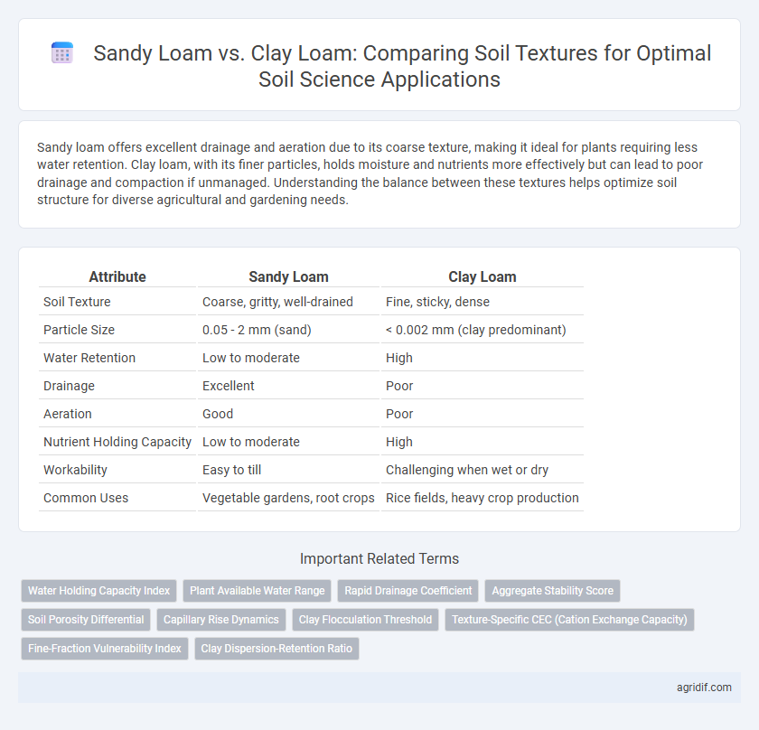 Sandy Loam vs. Clay Loam: Comparing Soil Textures for Optimal Soil Science Applications