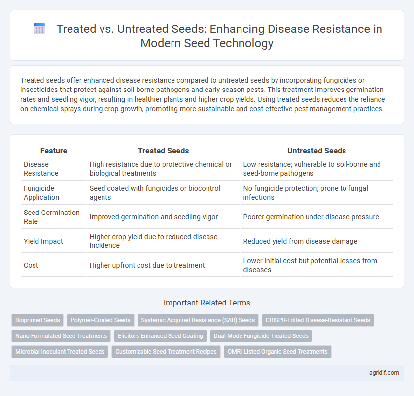Treated vs. Untreated Seeds: Enhancing Disease Resistance in Modern Seed Technology