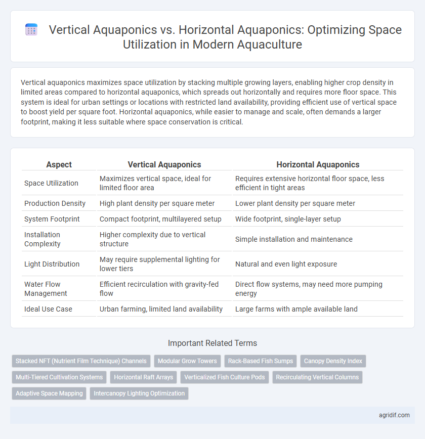 Vertical Aquaponics vs. Horizontal Aquaponics: Optimizing Space Utilization in Modern Aquaculture