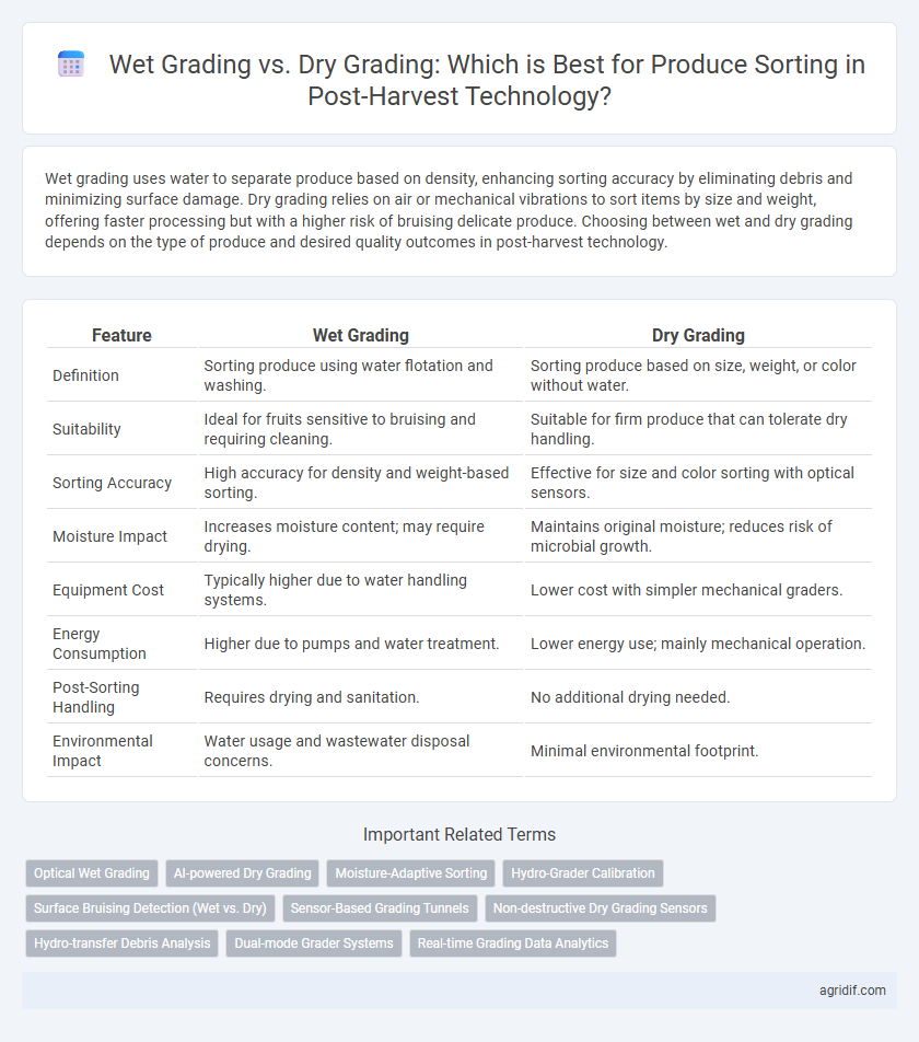 Wet Grading vs. Dry Grading: Which is Best for Produce Sorting in Post-Harvest Technology?