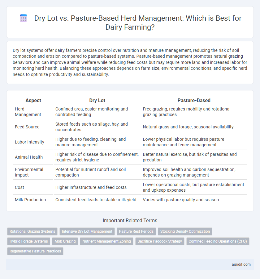Dry Lot vs. Pasture-Based Herd Management: Which is Best for Dairy Farming?