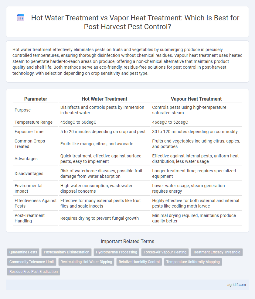 Hot Water Treatment vs Vapor Heat Treatment: Which Is Best for Post-Harvest Pest Control?