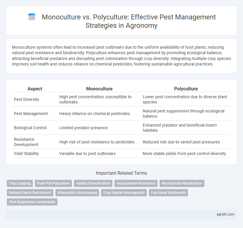 Monoculture vs. Polyculture: Effective Pest Management Strategies in Agronomy