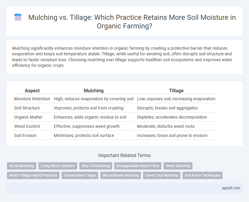 Mulching vs. Tillage: Which Practice Retains More Soil Moisture in Organic Farming?