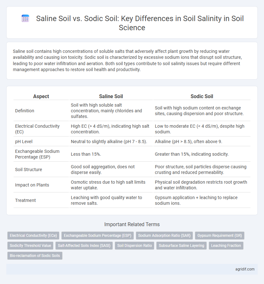 Saline Soil vs. Sodic Soil: Key Differences in Soil Salinity in Soil Science