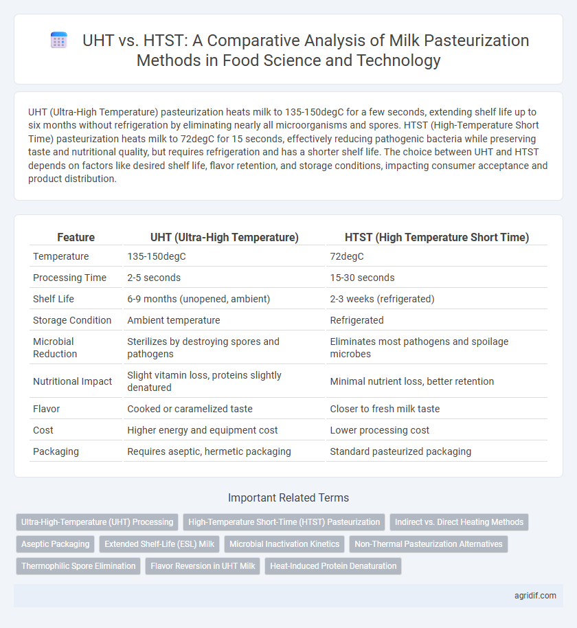 UHT vs. HTST: A Comparative Analysis of Milk Pasteurization Methods in Food Science and Technology